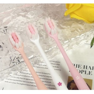 樱花系列成人牙刷3支装柔软刷丝电商跨境热卖摆摊品